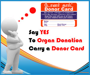 Say Yes to Organ Donation Carry a Donor Card