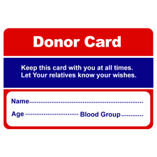Donor Card
