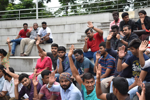 Organ Donation Awareness For Members Of A Youth Group At Anna Nagar Tower Park Chennai