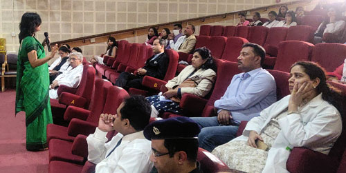 Ms. Pallavi Kumar invited by SKIMS, Srinagar to talk on initiation of a  deceased donation program